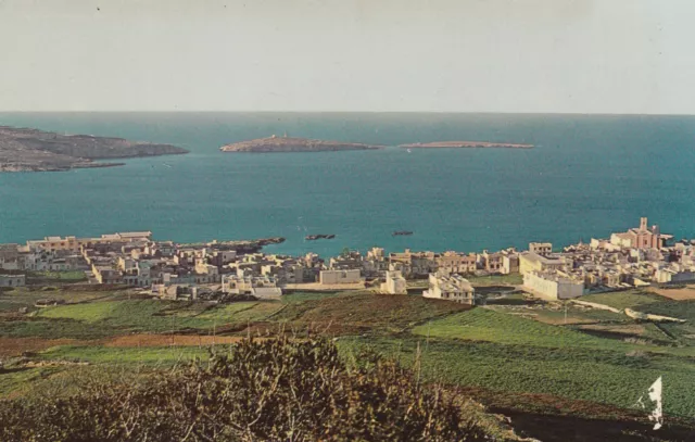 GOZO, ST PAUL'S BAY, MALTA - Vintage POSTKARTE