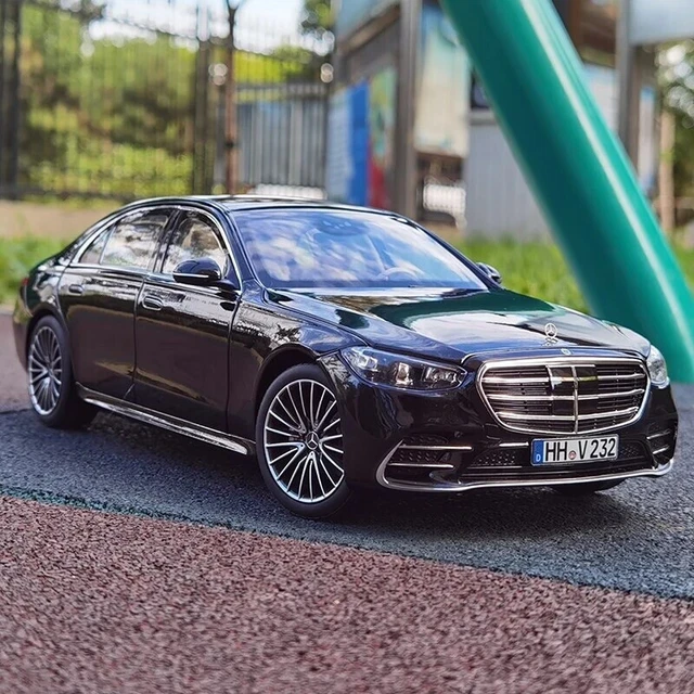 MERCEDES S-CLASS AMG-LINE 2021 RED METALLIC 1:18 Norev Auto Stradali