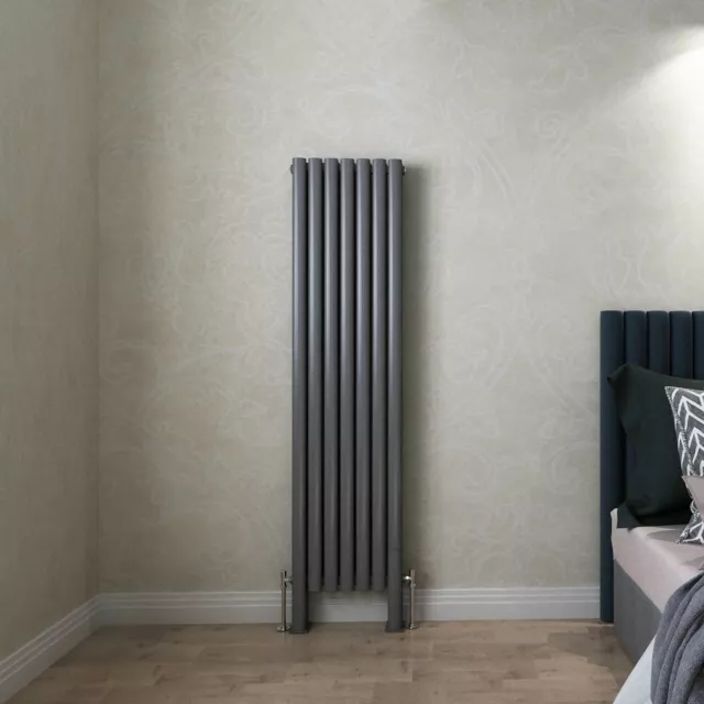 Designer Radiator Horizontal Vertical Flat Panel Oval Column Heating Panel Rads 3