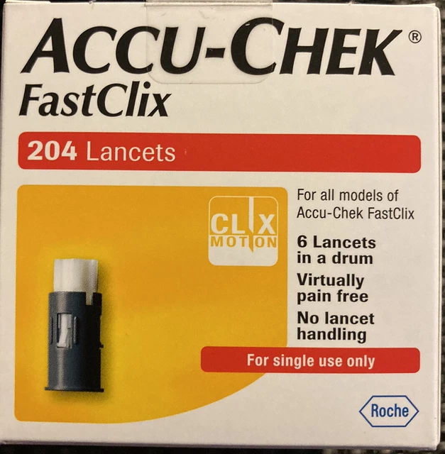 Accu-Check Fastclix Lanzetten 204 Stück