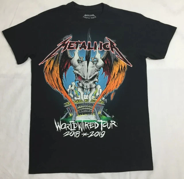 2018 metallica tour shirts