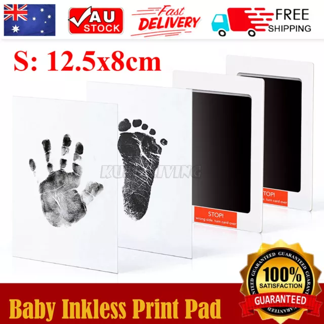 Clean Touch Ink Pad Newborn Baby Hand and Footprint Pet Paw Print Kit Inkless AU