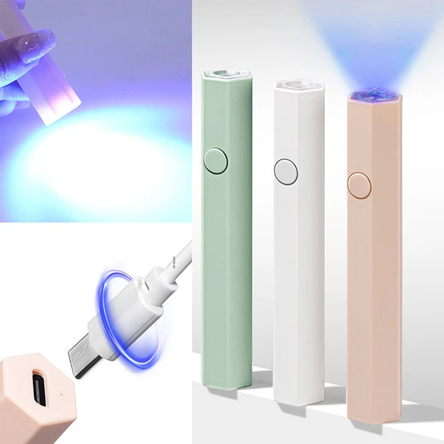 Mini secador de uñas con lámpara UV LED secado rápido luz UV uñas gel pulido arte de uñas T-xp