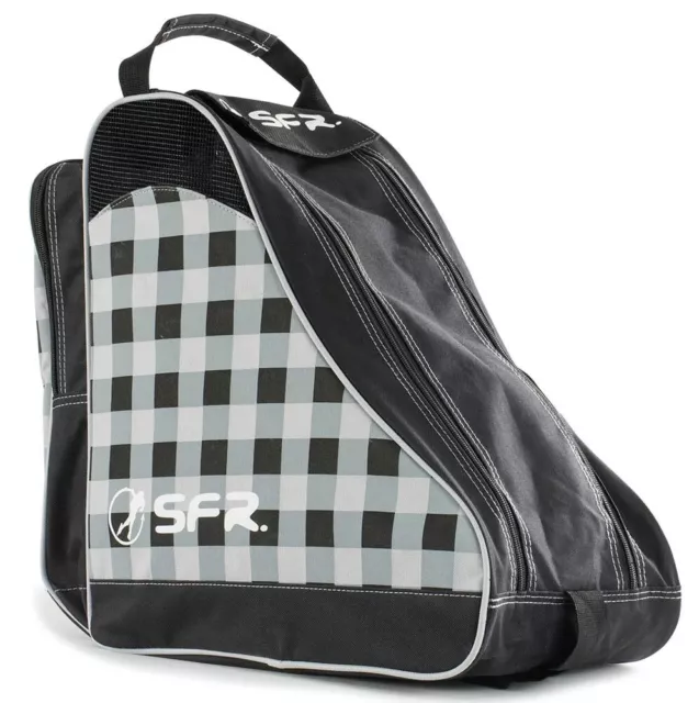 SFR Ice Skate Bag - Designer Black Chequered