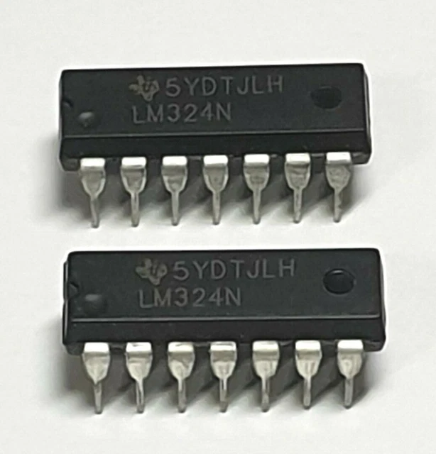 LM324N NATIONAL QUAD OP AMP Low Power - 14 Pin - 2er-Pack - UK ...