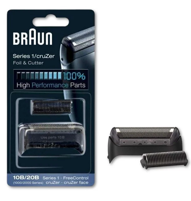 Orgnal Braun Kombpack 21B Ersatz Scherkopf Für Raserer Seres 3