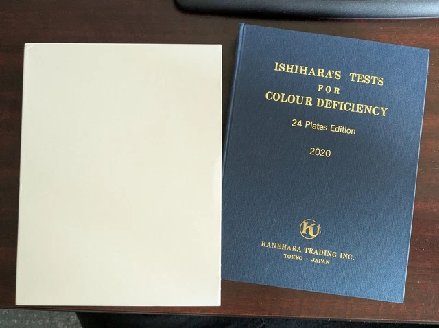 Ishihara Color Testing Book (24 Plate