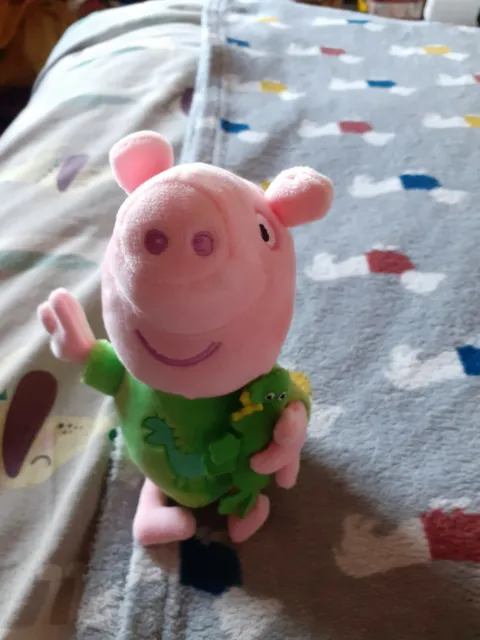 Peppa Pig Sleep & Oink, piccolo peluche giocattolo morbido