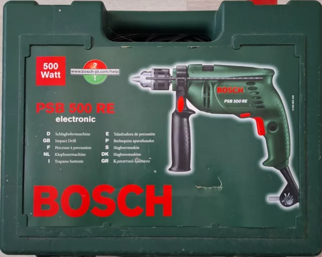 Bosch Schlagbohrmaschine PSB 500 RE Sehr guter Zustand