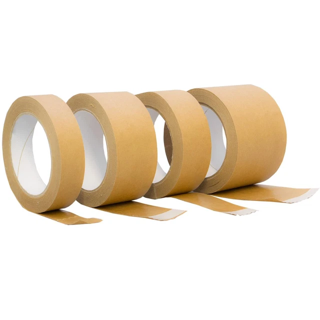 BROWN KRAFT PAPER Packaging Parcel Tape Eco Friendly Biodegradable