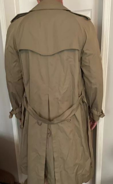 burberry trench coat men 44l