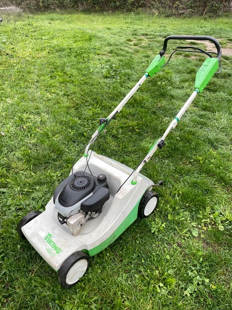 BENZIN RASENMÄHER VIKING MB 505MM mit 4 Takt Motor und Antrieb EUR 120