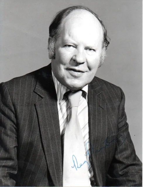 Baron Reg Prentice autograph hand signed photograph politics Conservative Party