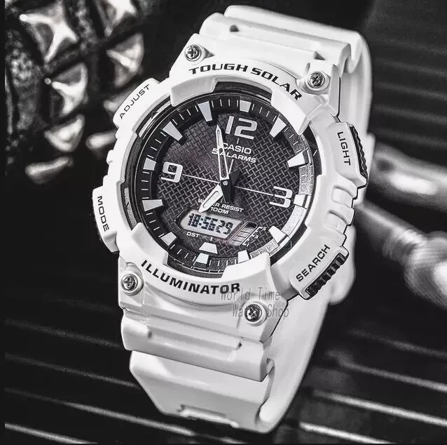 Casio tough solar deals illuminator white