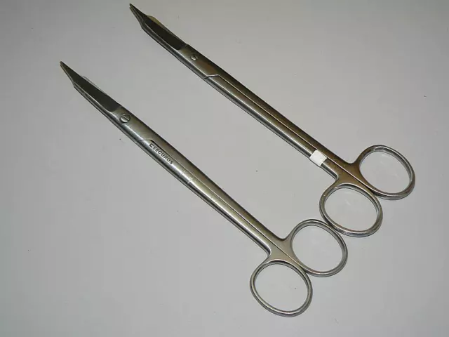 Metzenbaum Dissecting 8" Surgical Scissors - Curved Stainless Delicate Tissue