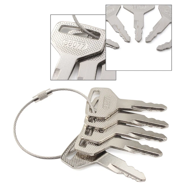 For Kubota L & M Series RTV1100 Tractors Ignition Keys #36919-75190 #S8077 5pcs