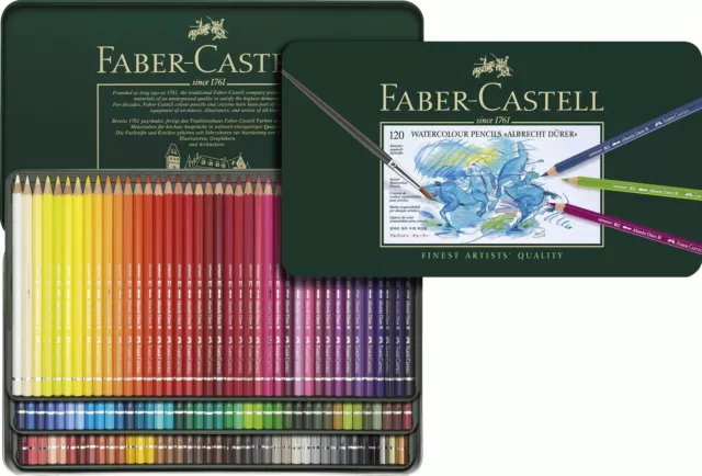 Juego de lápices de acuarela Faber-Castell Albrecht Durer 120 estaño 117511