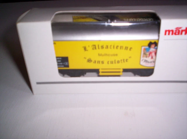 Lot De 2 Wagons HO Fleischmann 5345K - Wagons Frigorifiques DB Bière Maisels