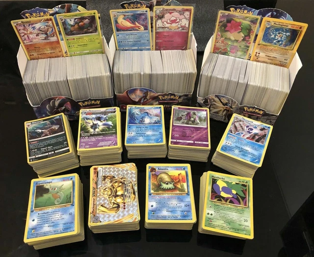 Carte Pokemon Française NEUF Lot de 10 sans double 3 Rare / Brillante + Cadeau