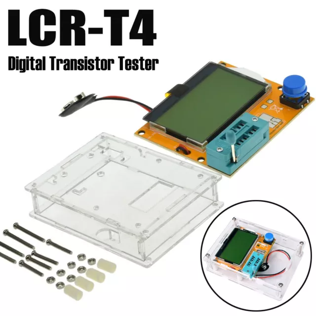 Digital Component Tester Transistor Diode Capacitor Resistor Inductor ESR Meter