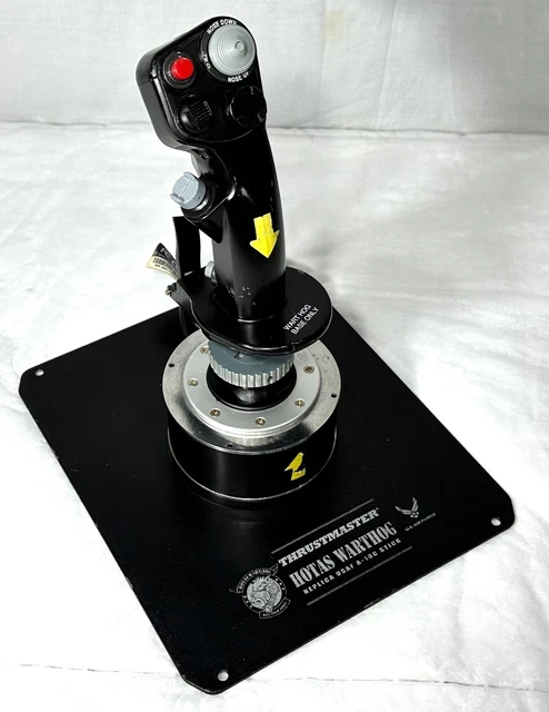 THRUSTMASTER HOTAS WARTHOG Flight Replica USAF A-10C Stick for PC ...