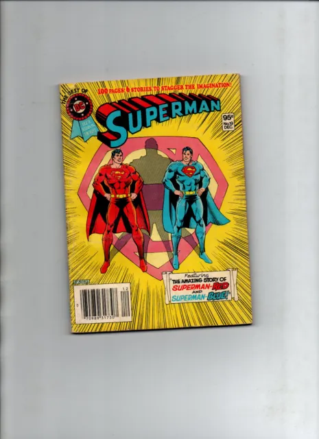Best of DC Blue Ribbon Digest #19 newsstand - Superman - Batman - 1981 - FN