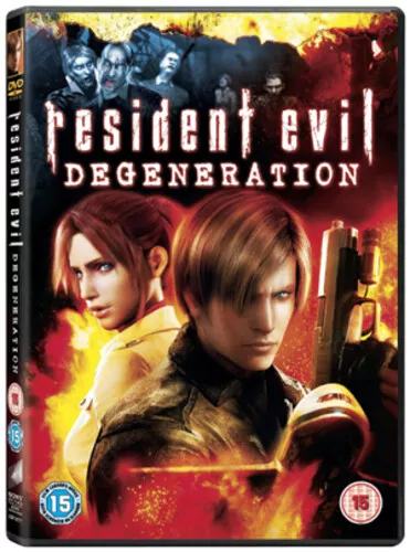 Resident Evil: Degeneration DVD (2009) Makoto Kamiya cert 15 Fast and FREE P & P