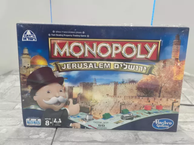 MONOPOLY Jerusalem Family Board Game from Israel New In Hebrew and English