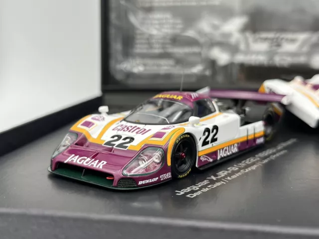 HPI Racing Jaguar XJR-9 1/43 1988 Le Mans Special Set #2 22 21 Finish Line 8055 2