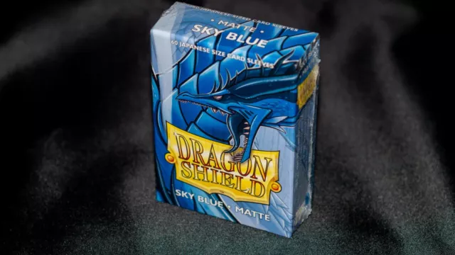 Dragon Shield japanische kleine Größe Kartenhüllen MATT 60er-Pack Yugioh BRANDNEU