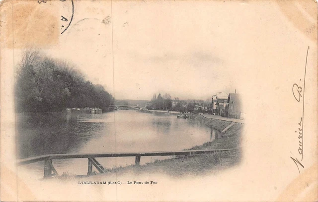 CPA-Isle-Adam - le pont de fer (127959)
