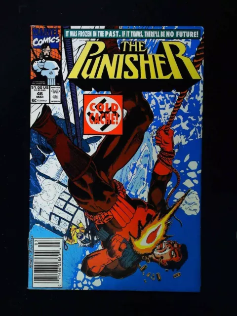 Punisher #46 (2Nd Series) Marvel Comics 1991 Vf- Newsstand