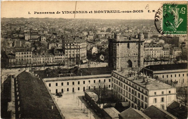 CPA Panorama de VINCENNES et Montreuil-sous-BOIS (519735)