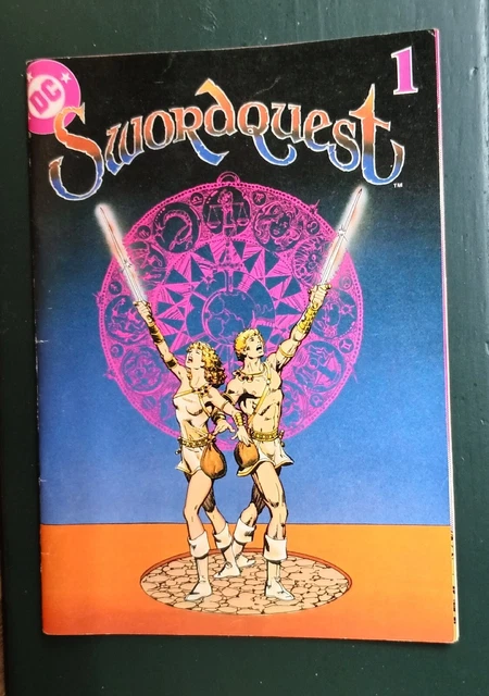 Swordquest 1 Vol. 1 Mini Comic Book DC Comics Fantasy Atari Earthworld 1982