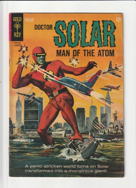 Dr. Solar Man of the Atom #10, 5.0 VG/FN, Gold Key 1964, Combined Shipping