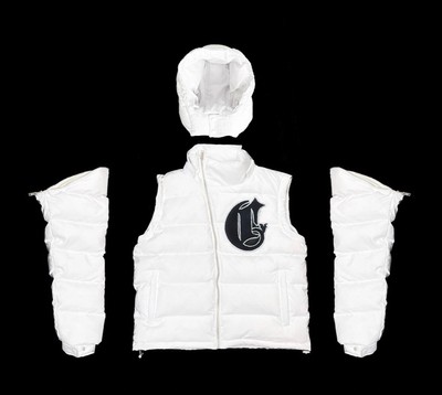 CORVIDAE WHITE PUFFER, Taille M EUR 350 