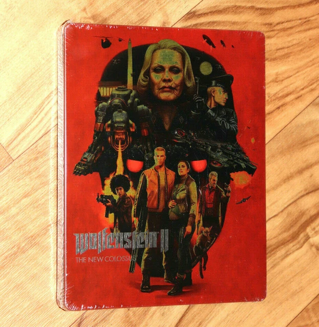 Wolfenstein II: The New Colossus - SteelBook Édition Limitée - Neuf Sous Film - PS4/Xbox One