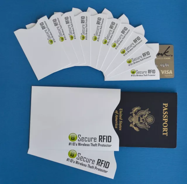 Poignée de blocage RFID de haute qualité pour protection de carte de crédit et passeport