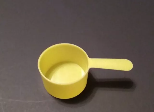 Vintage Chock Full O'Nuts Coffee Measuring Scoop Yellow The Heavenly Coffee