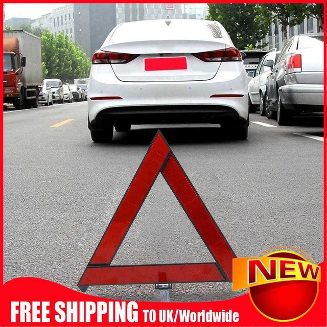 Treppiede pieghevole segnale riflettore rosso pieghevole guasto emergenza auto