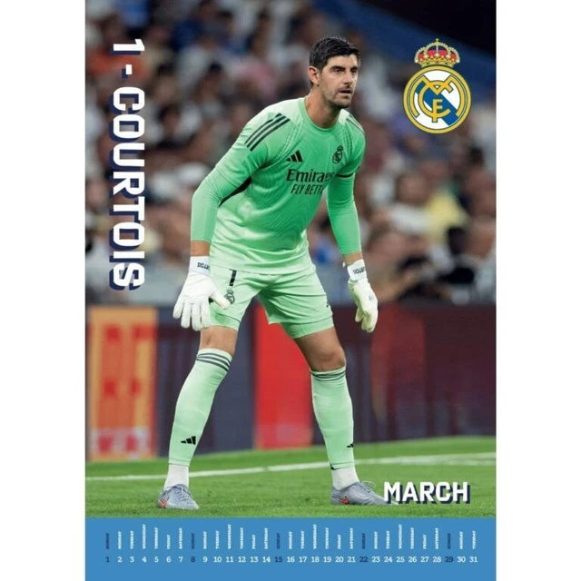 REAL MADRID CF A3 Calendario 2026 Compleanno Natale Regalo Prodotto real-madrid-cf-a3-calendario-2026-compleanno-natale-regalo-prodotto