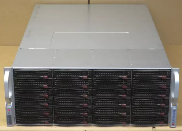 Supermicro SuperChassis CSE-847 X10DRI 36 x 3,5" SAS/SATA-Schächte Speicherserver