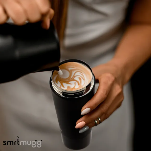SMRTMUGG Heated Coffee Mug, All Day Battery Life, 10 oz capacity. 9