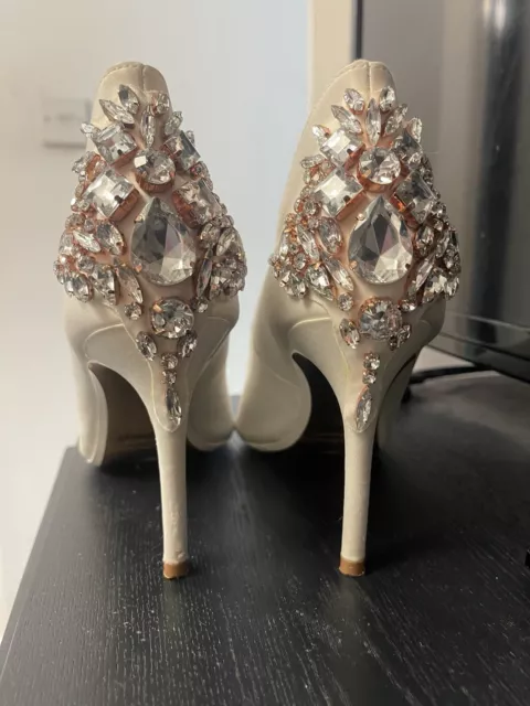 TED BAKER EMBELLISHED Shoes With Stileto Heels Size 5 19.00 PicClick UK