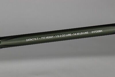 Abu Garcia ZATA 7'3" Heavy Fast Casting Rod ZAZTC73-7