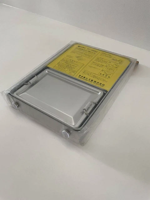 Aluminum lunch box retro vintage new unused item stylish Showa period