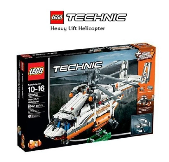 LEGO TECHNIC 42052 Heavy Lift Helicopter Motorised Brand New Sealed