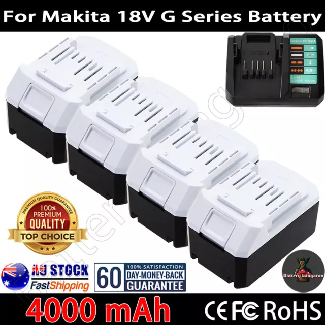 4.0Ah For Makita 18V Battery G-Series Li-ion BL1813 BL1813G BL1811G BL1815G