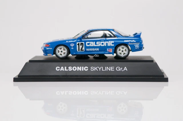 EBBRO 1/43 NISSAN Skyline Calsonic Gr.A 1988 #672 Blue New in box