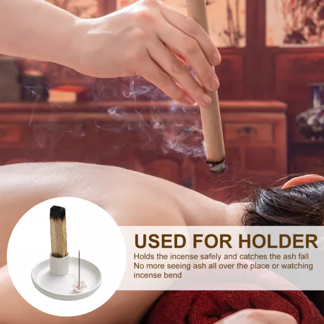 Home Decor Bedroom Incense Burner Holder Ash Tray Meditation For Sticks